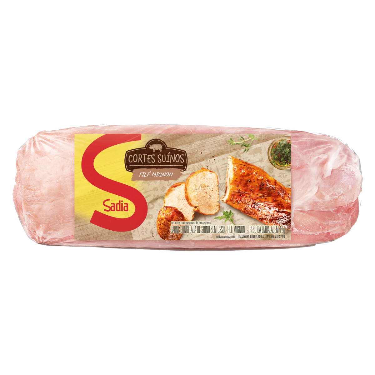 Filé Mignon Suíno Congelado SADIA 1kg