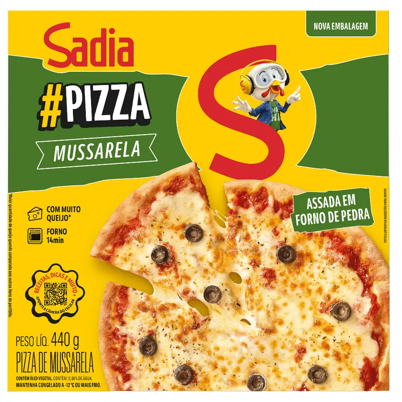 Pizza de Muçarela Sadia 440g