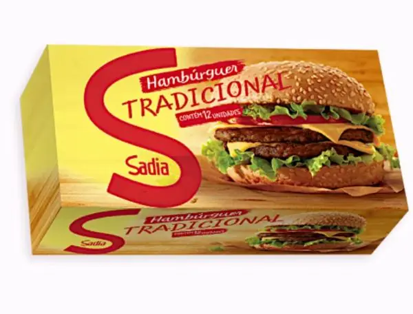 Hamburguer Sadia 672g Bovino Puro Rf0038725