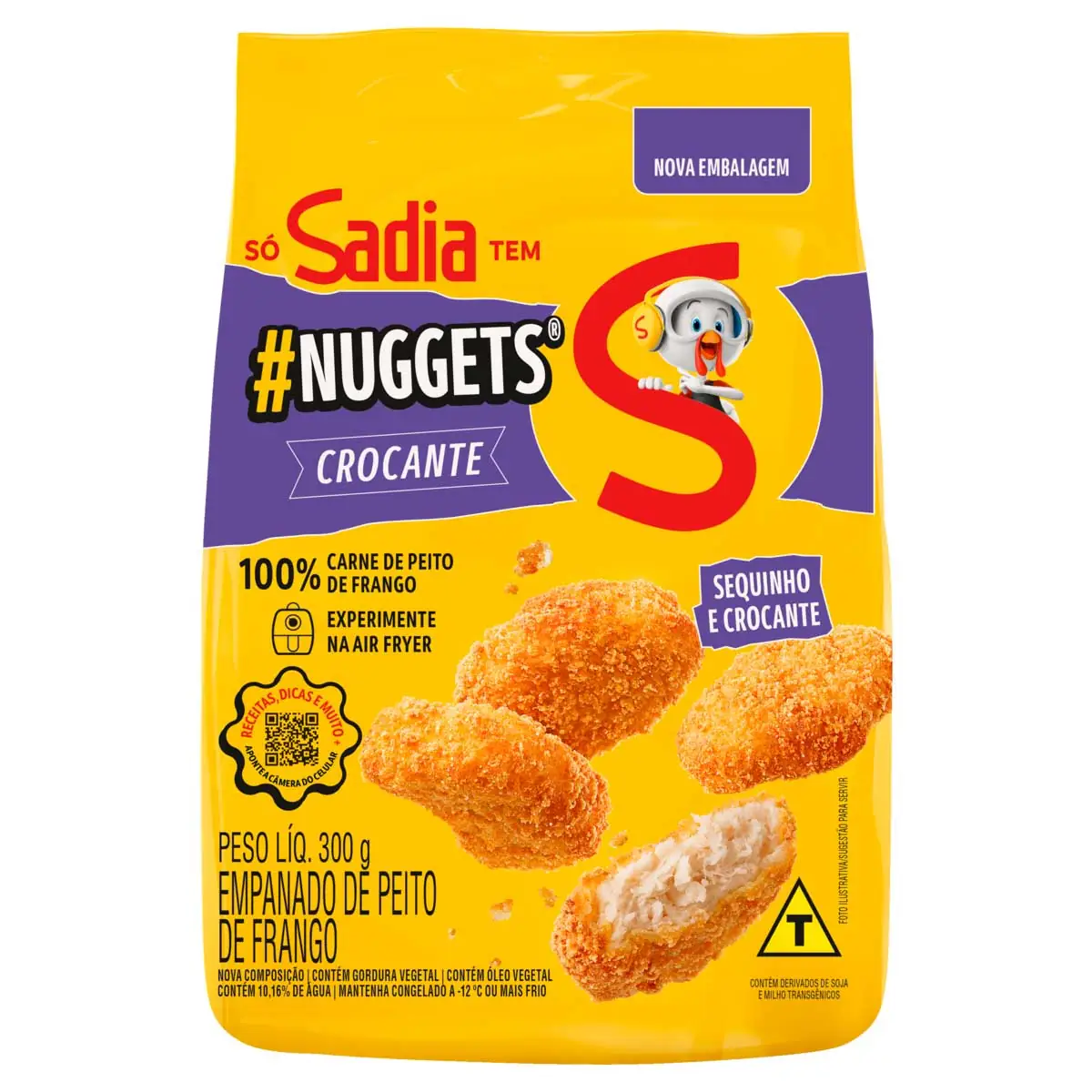 Nuggets de Frango Crocante Sadia 300g