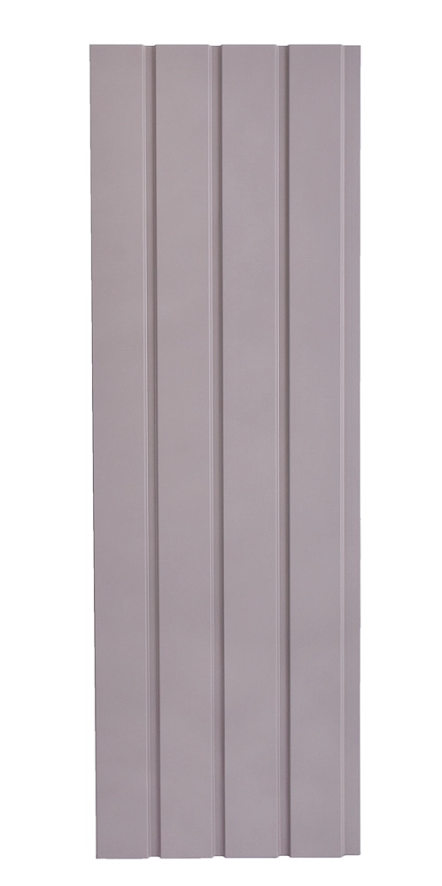 Painel Ripado-forro Lambri Cinza 2750 X 455 X 9mm Caixa Com 4 Painéis - 5m2