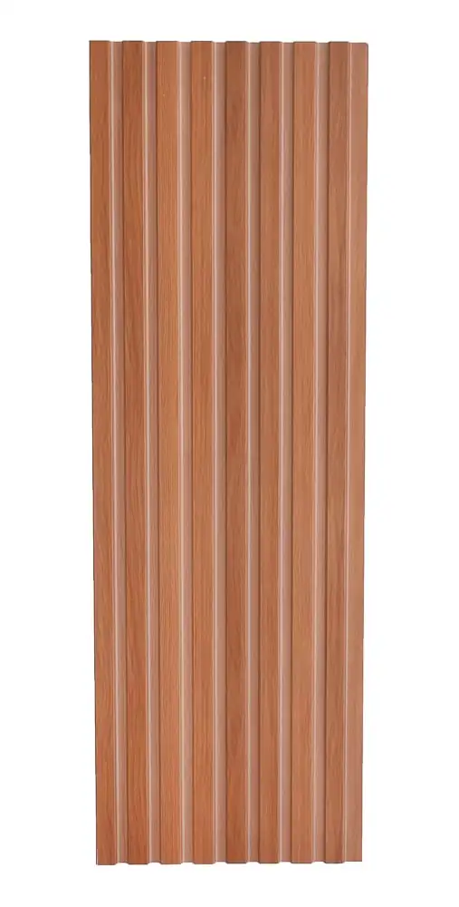 Painel Ripado Frieze Louro Freijo 2750 X 455 X 9mm Caixa Com 4 Painéis - 5m2