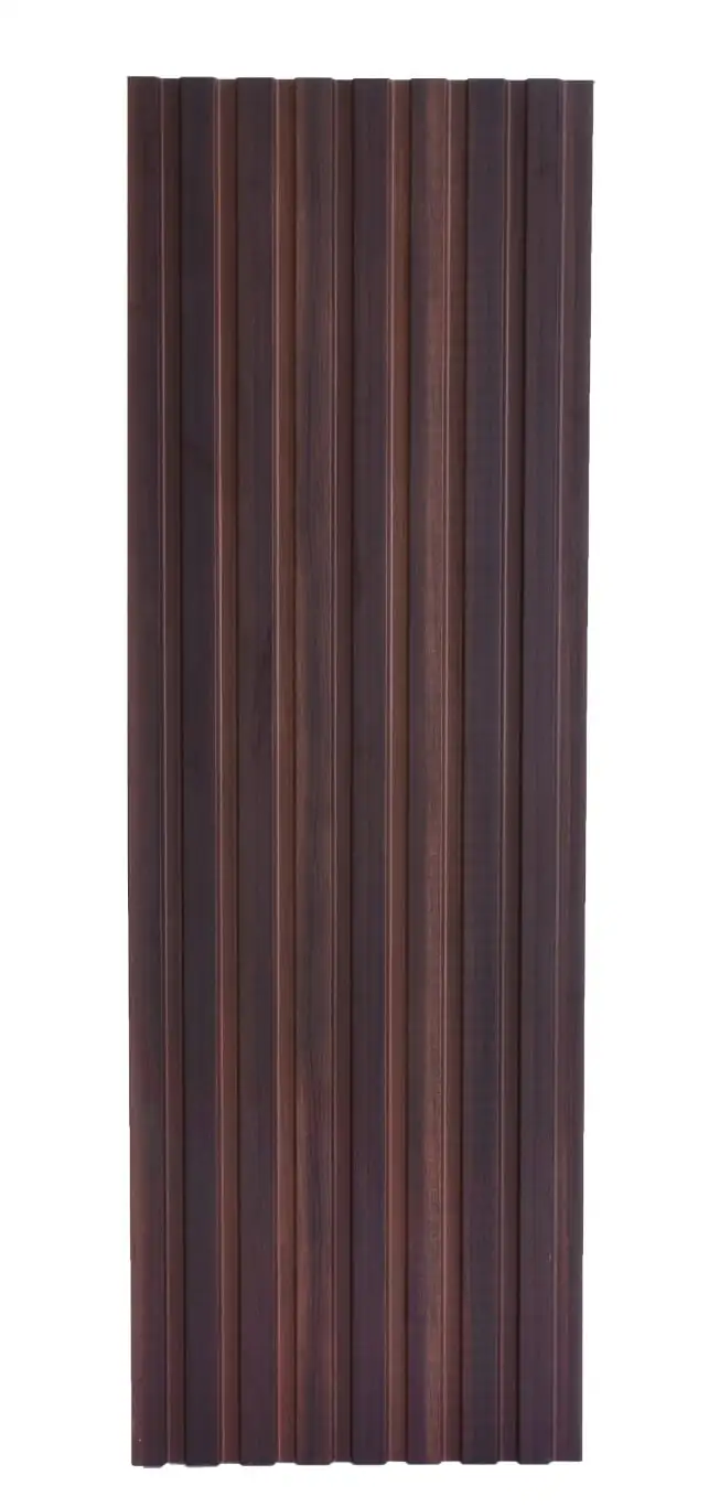 Painel Ripado Frieze Tabaco 2750 X 455 X 9mm Caixa Com 4 Painéis - 5m2