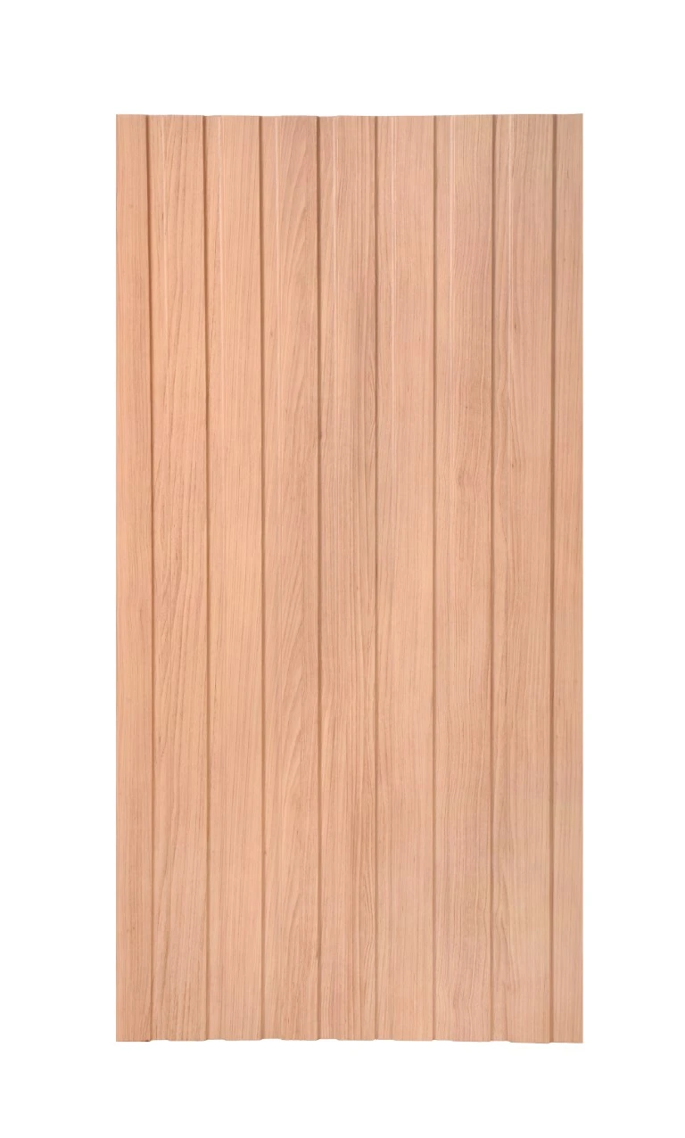 Painel Ripado Frieze Carvalho Americano 2750 X 455 X 9mm Caixa Com 2 Painéis - 2,5m2