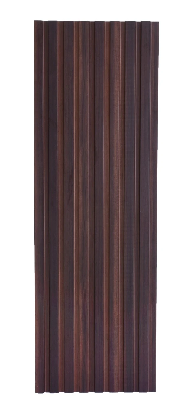 Painel Ripado Frieze Tabaco 2750 X 455 X 9mm Caixa Com 2 Painéis - 2,5m2
