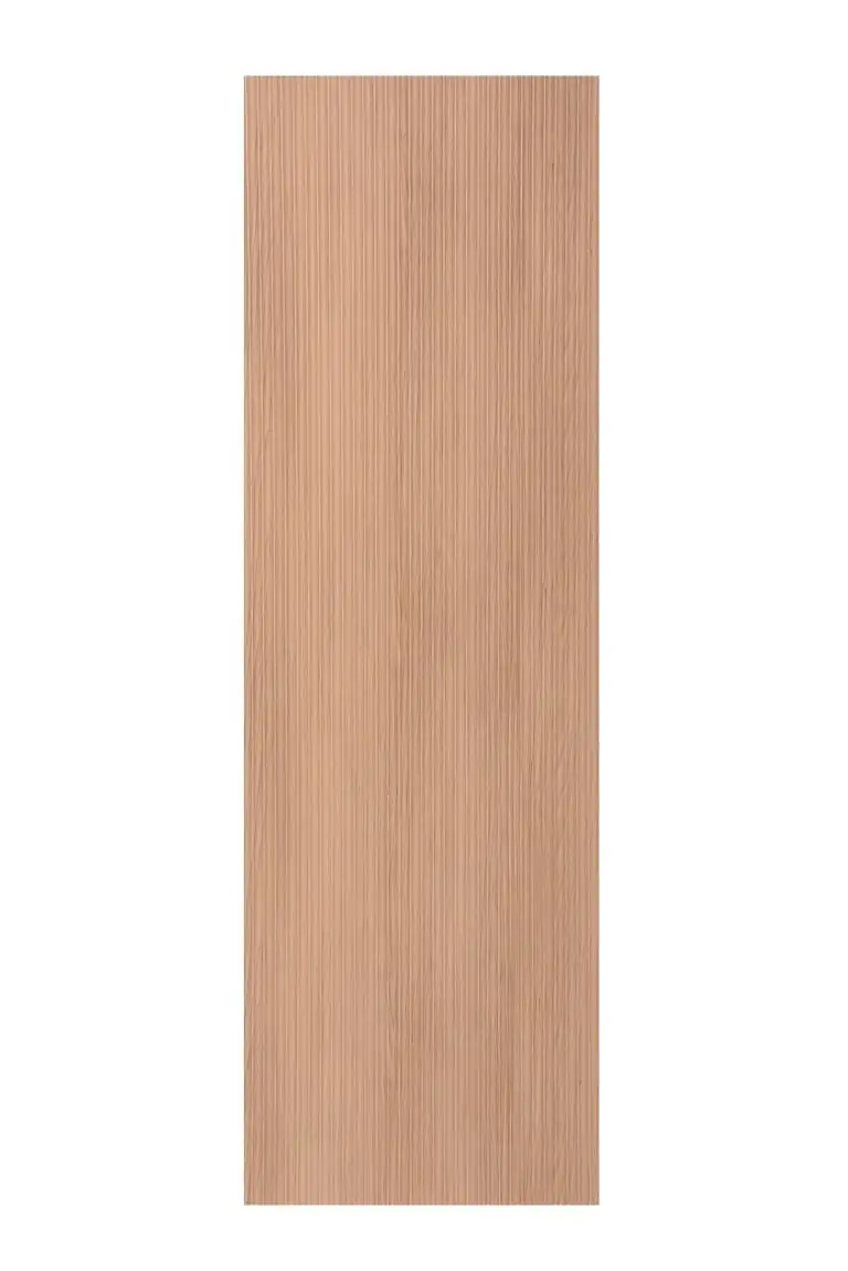 Painel Ripado Canelado-ondulado Carvalho Americano 2750 X 445 X 9mm Caixa Com 2 Painéis - 2,5m2