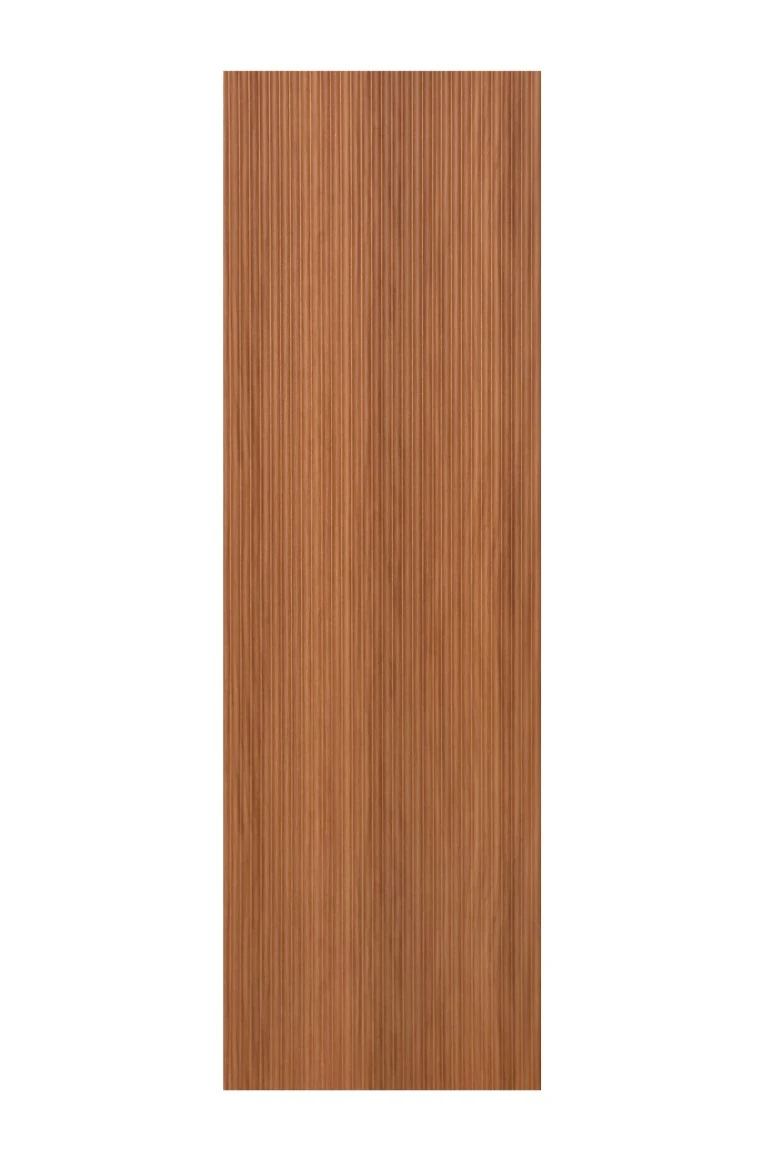 Painel Ripado Canelado-ondulado Louro Freijo 2750 X 445 X 9mm Caixa Com 2 Painéis - 2,5m2