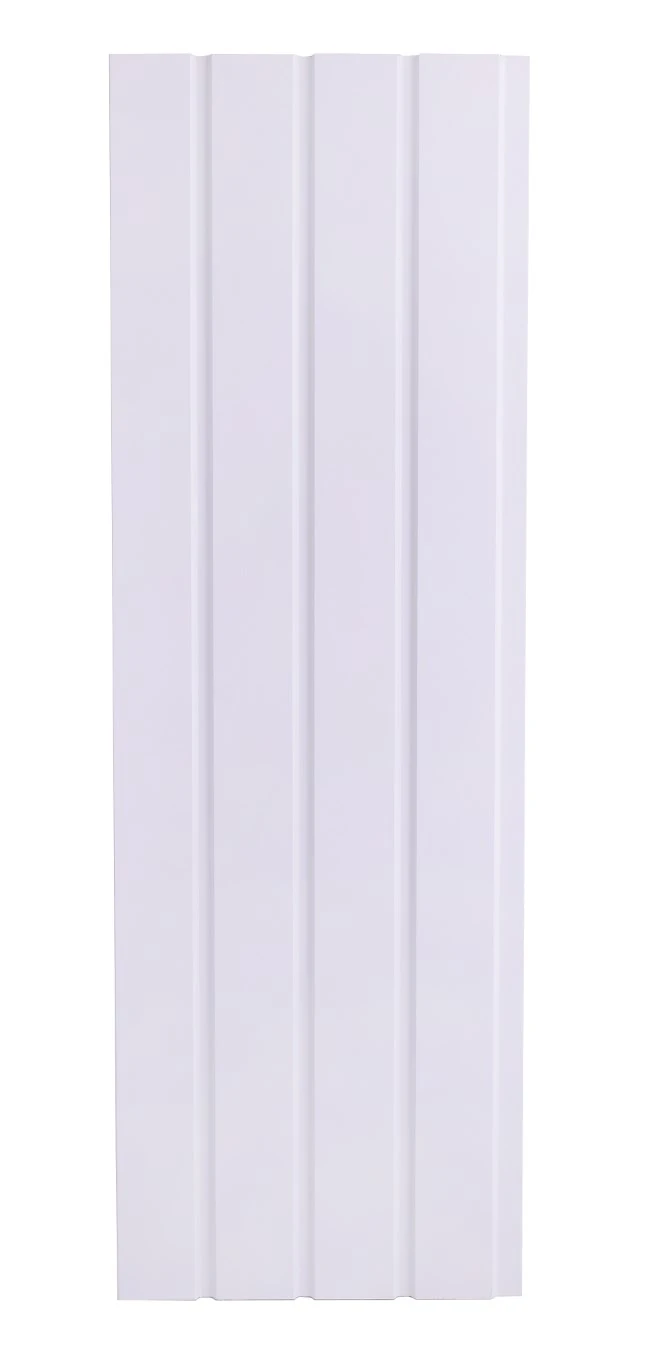 Painel Ripado-forro Lambri Branco 2750 X 455 X 9mm Caixa Com 2 Painéis - 2,5m2