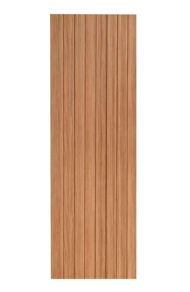 Painel Ripado Frieze Teka 2750 X 455 X 9mm Caixa Com 4 Painéis - 5m2