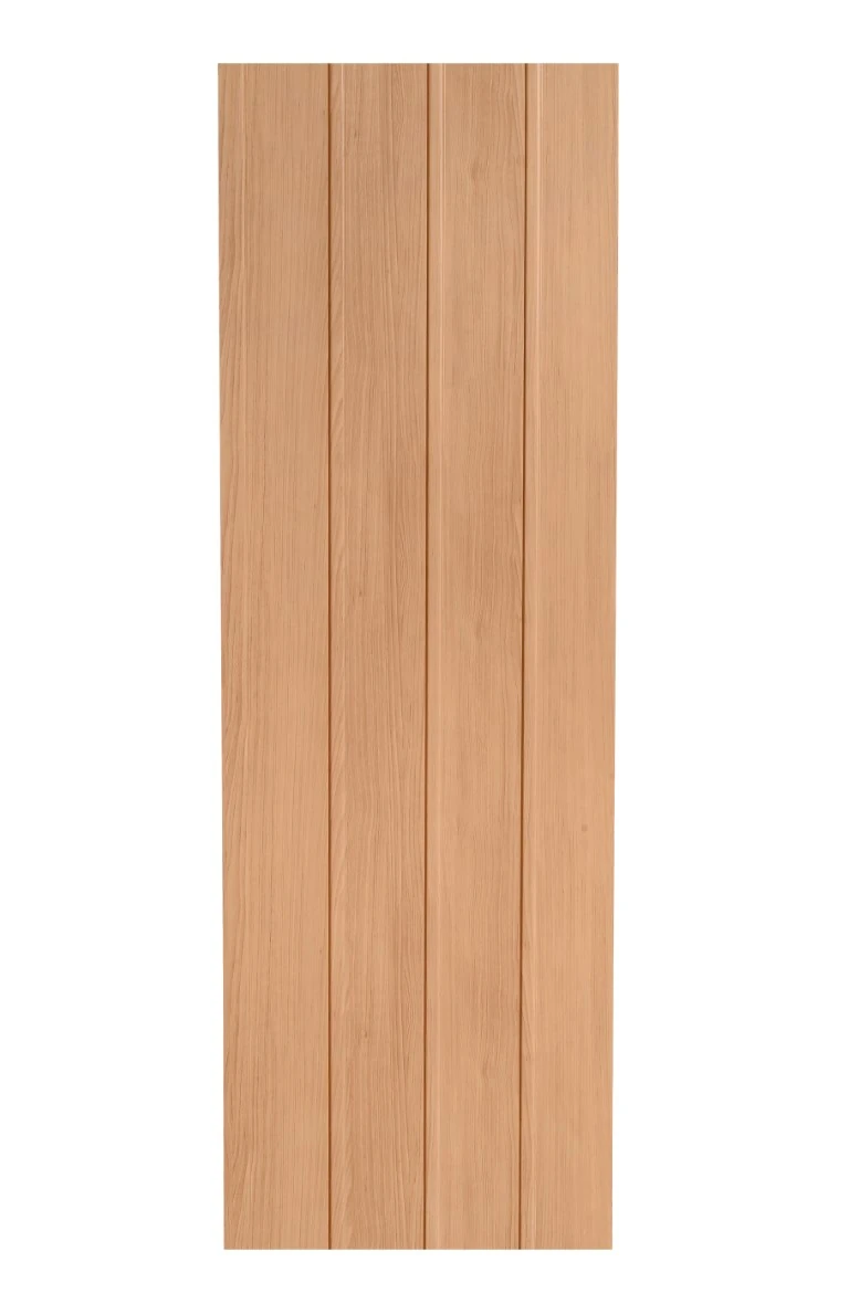 Painel Ripado-forro Lambri Carvalho 2750 X 455 X 9mm Caixa Com 4 Painéis - 5m2