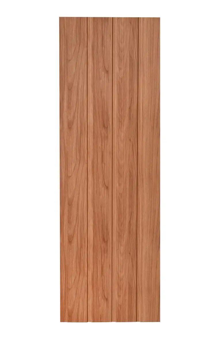 Painel Ripado-forro Lambri Nogueira 2750 X 455 X 9mm Caixa Com 4 Painéis - 5m2