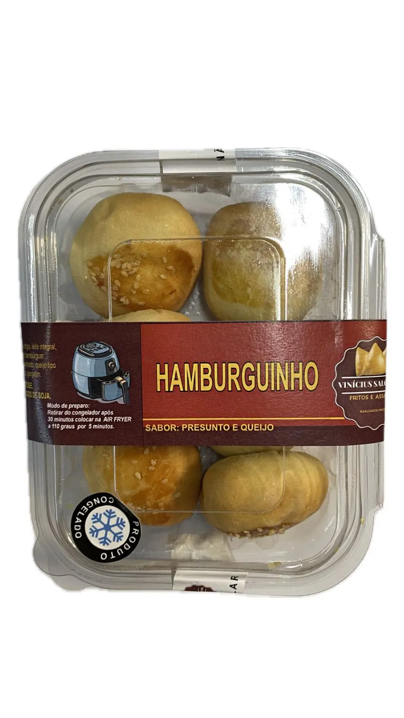 Hamburguinho Vinicius Salgados 250g