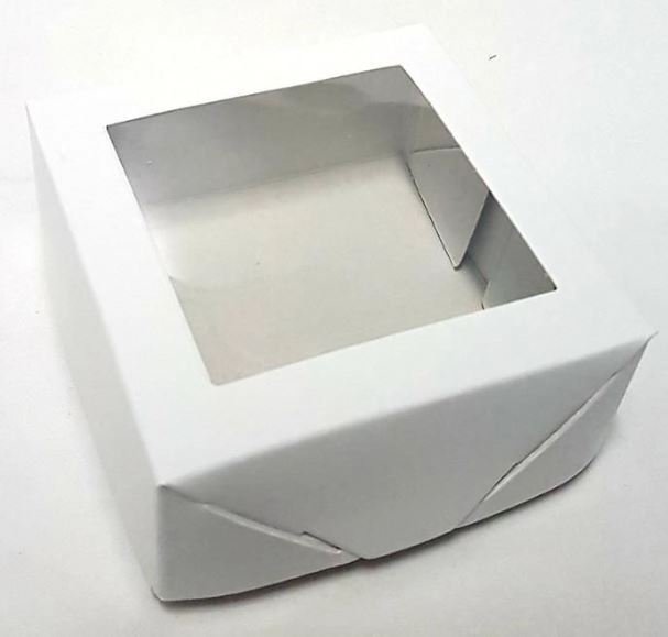 Caixa Bem Casado C/visor Branco