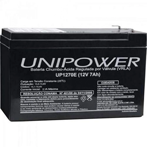 Bateria Chumbo ácida Selada 12v/7a Up1270 Unipower