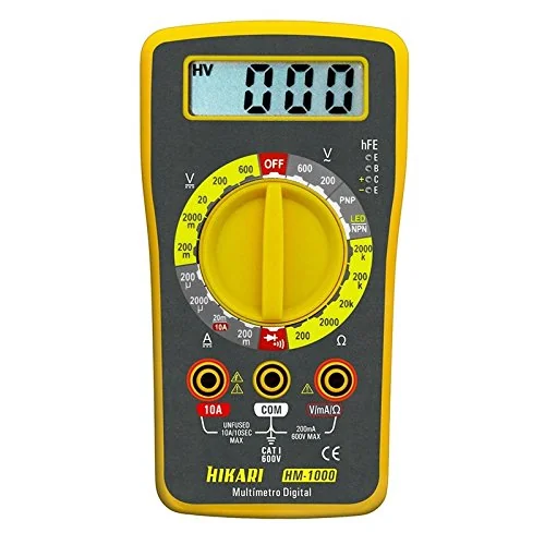 Multimetro Digital Hm 1000 Hikari