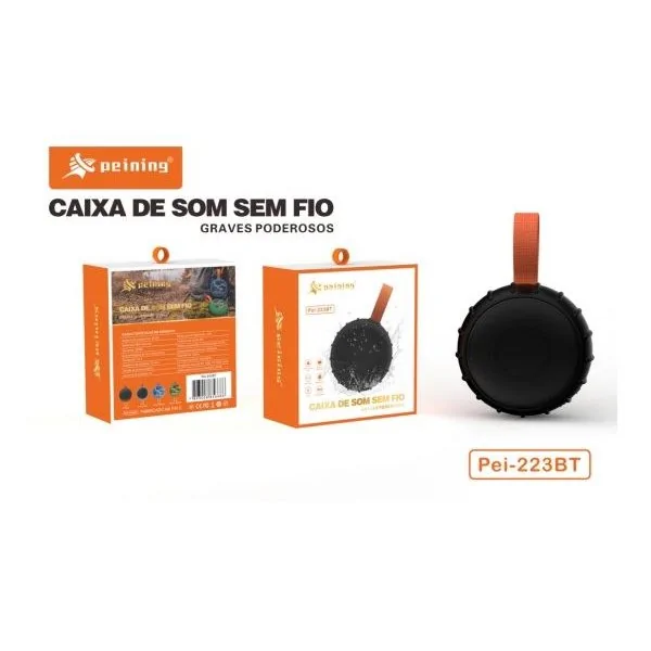 Caixa de Som Portátil Bluetooh 5W - PEINING PEI223BT