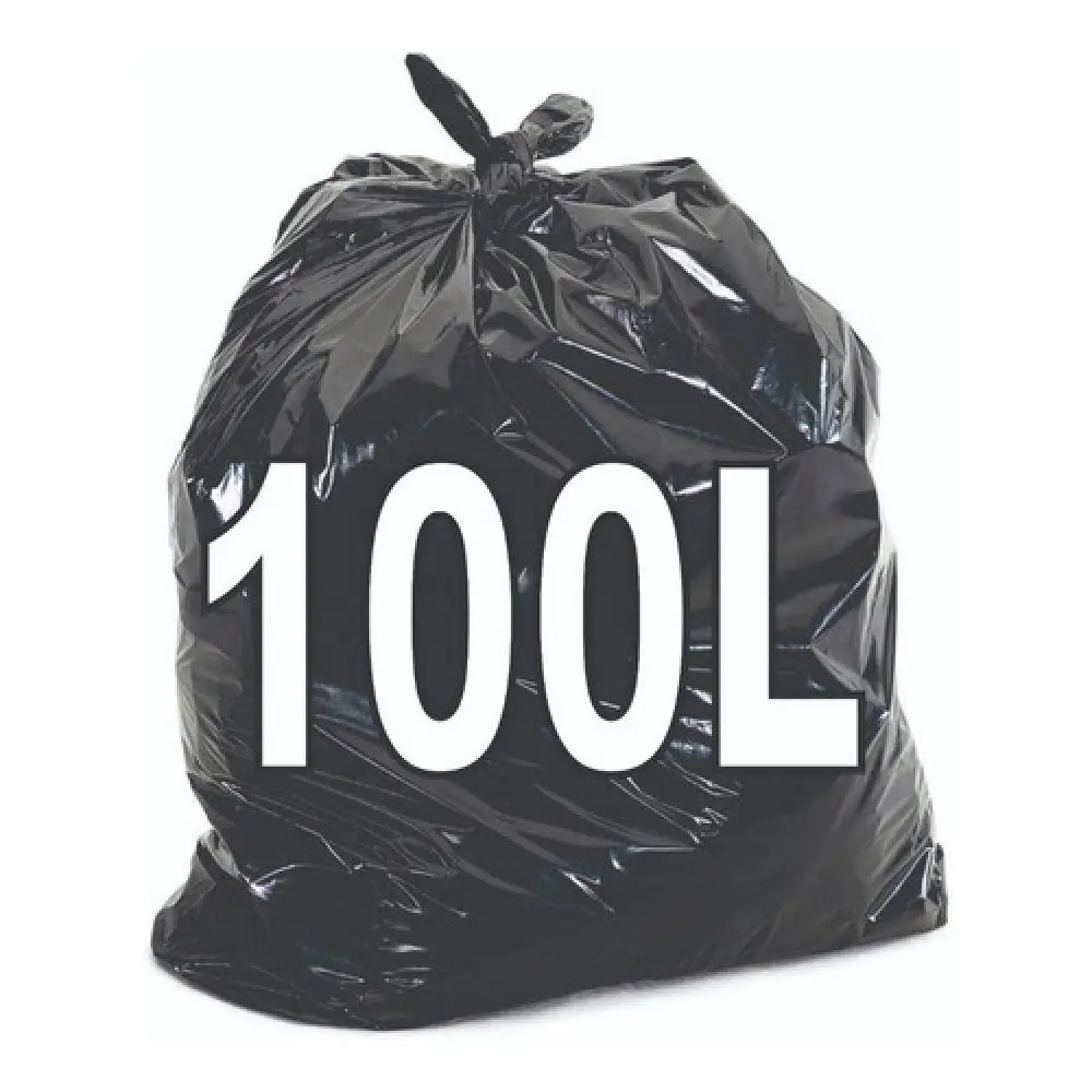 Saco De Lixo 100l Resistente 100un