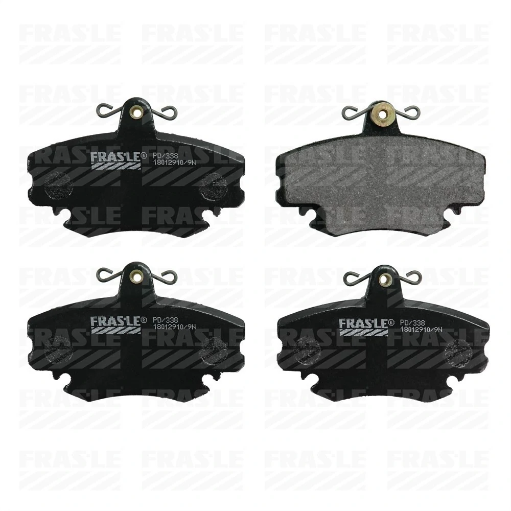 Pastilha de Freio Dianteira sem Sensor - FRAS-LE PD338