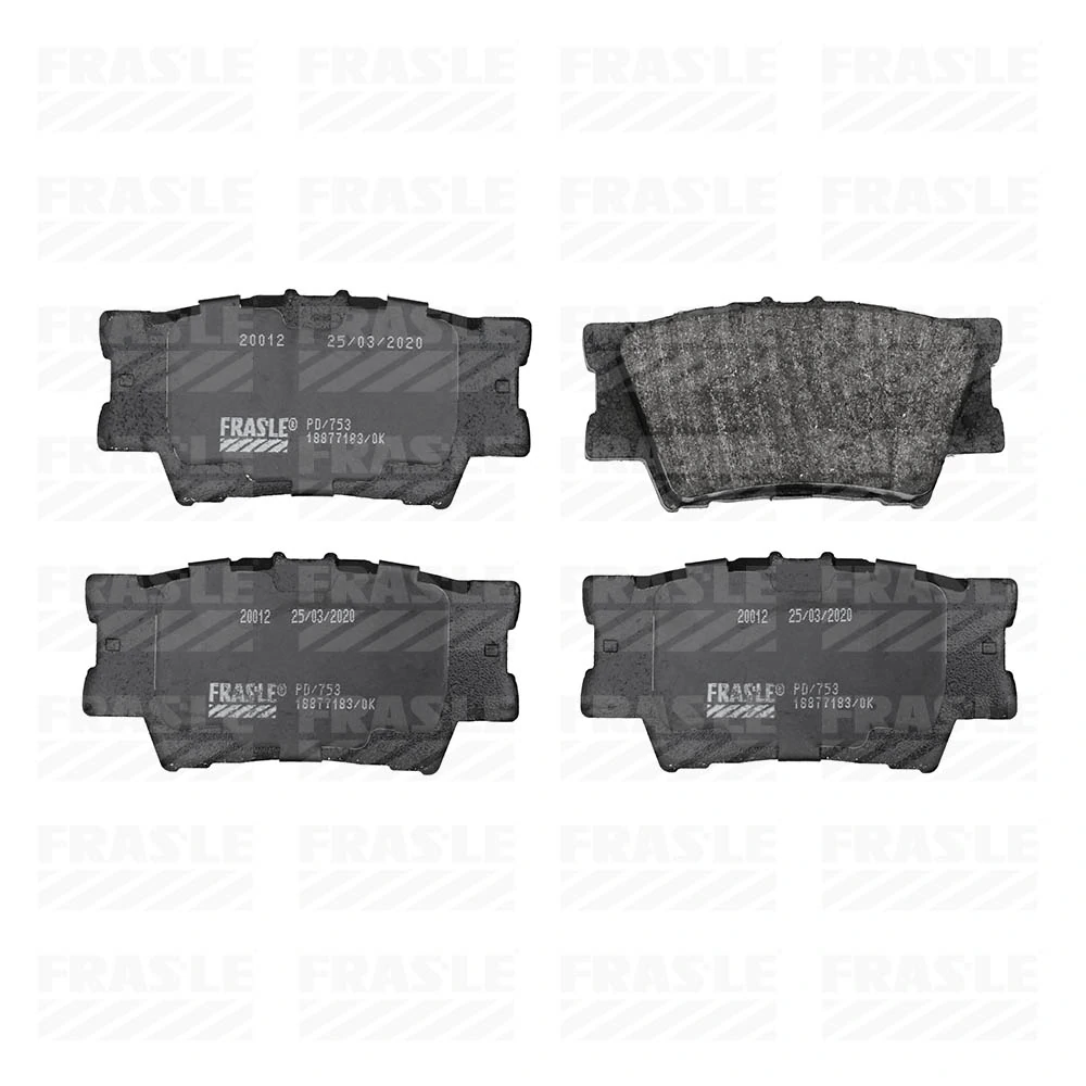 Pastilha de Freio Traseira Sistema Akebono - FRAS-LE PD753