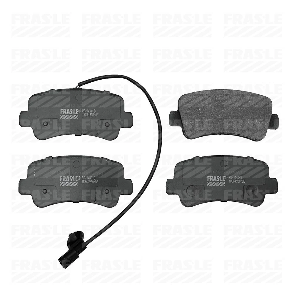 Pastilha de Freio Traseira RENAULT MASTER com Sensor - FRAS-LE PD1440B