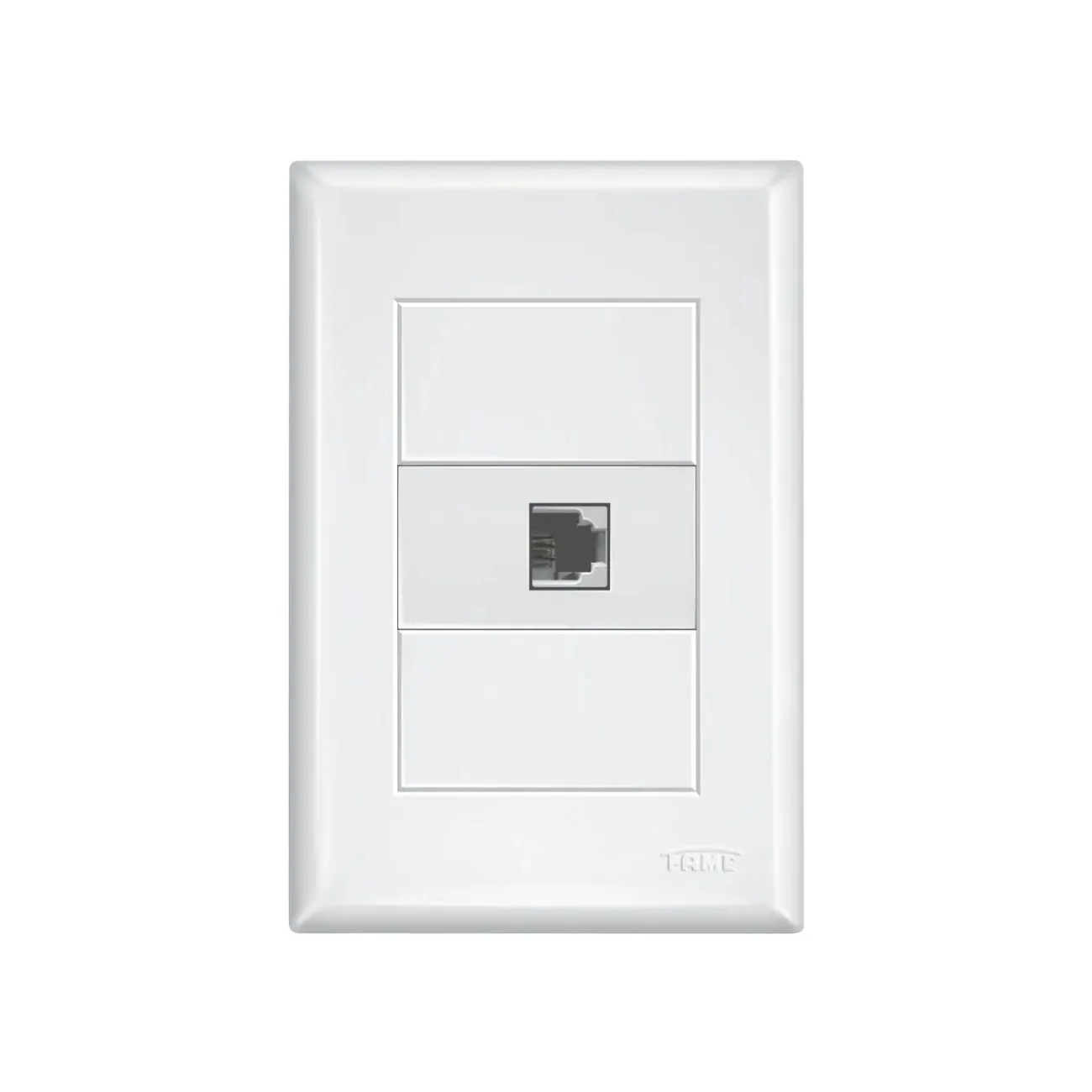 Tomada Rj45 Para Rede Cat5e Com Placa 4x2 Fame Evidence