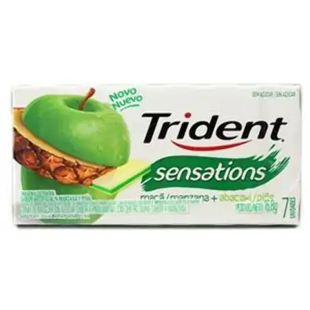 Chicletes Trident Sensations 16 8g Abacaxi