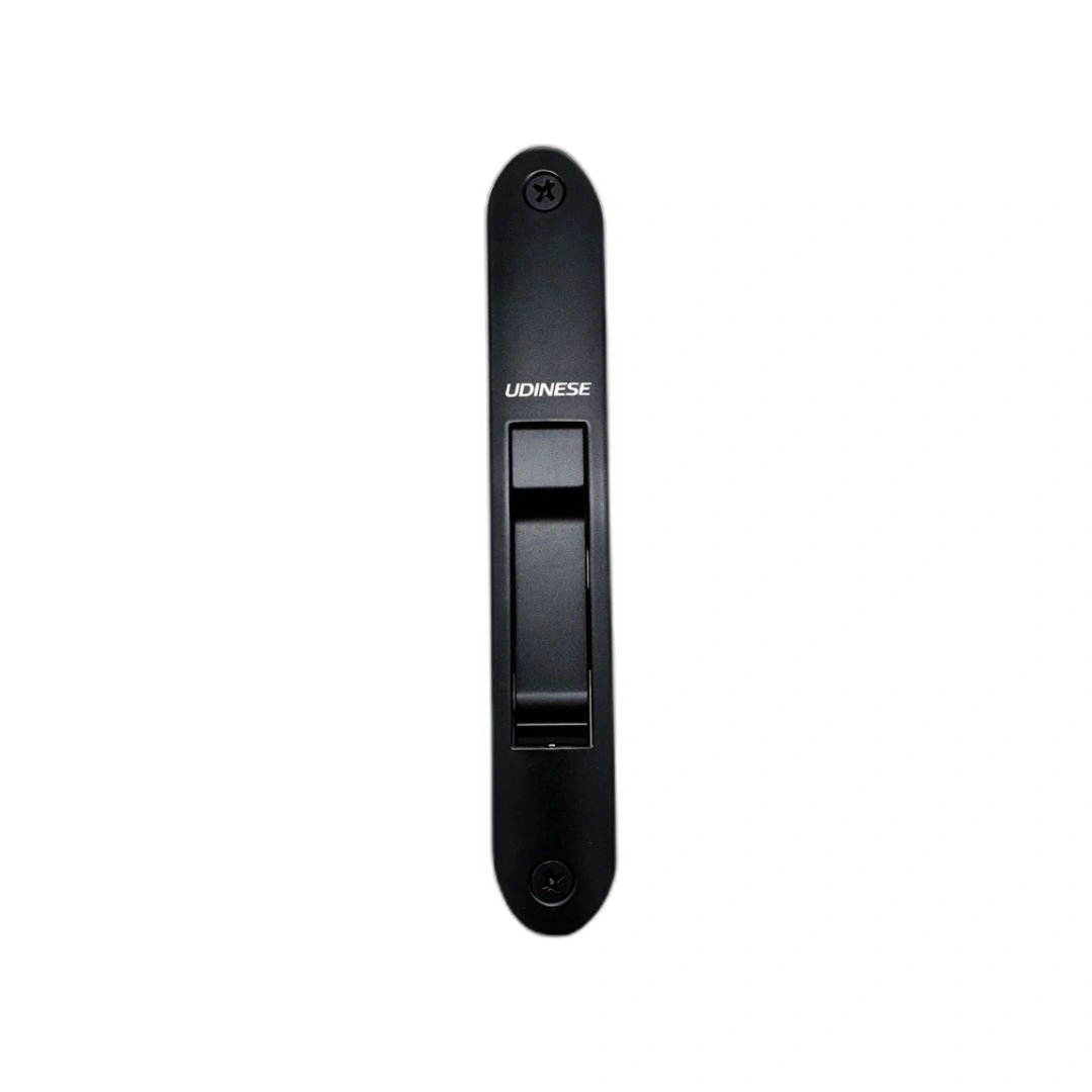 Concha Cega 158mm Aluminio 7311 / 7511 Slide Touch Udinese Janela Vitro Porta Preto