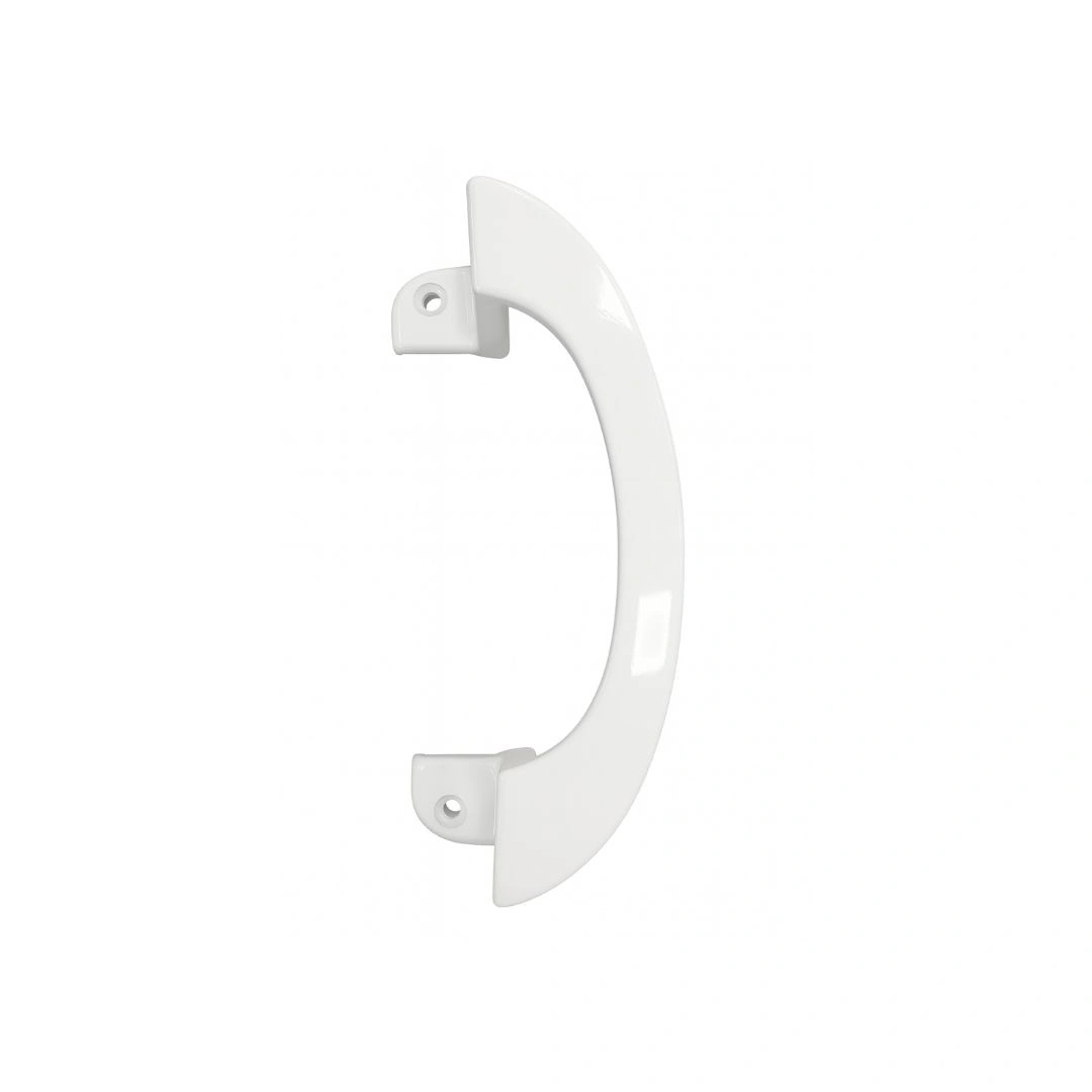 Puxador Arcos 250mm Branco De Alumínio Para Porta Portão Udinese 9210937