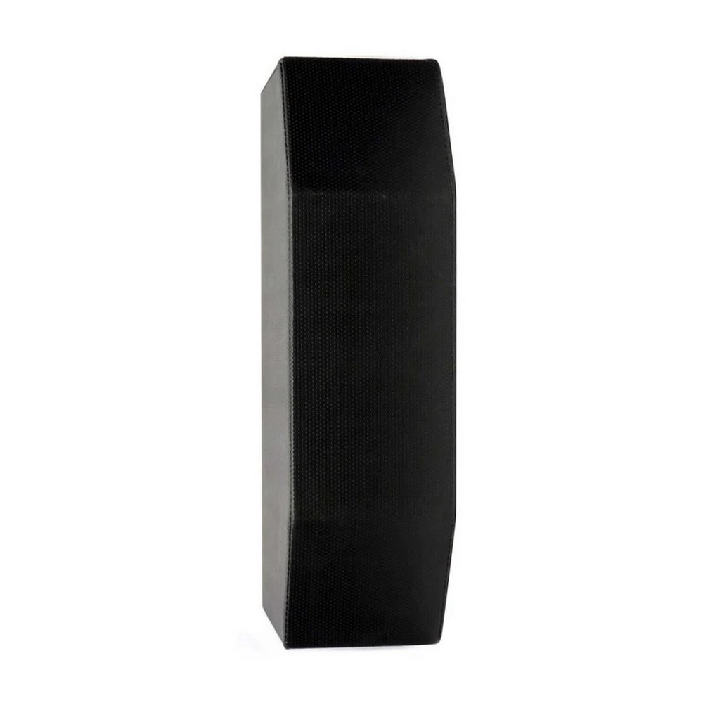 Corneteira 2 Drivers 2 Tweeters Courvim Preto em Madeira 100% MDF - NELSOM CI22R