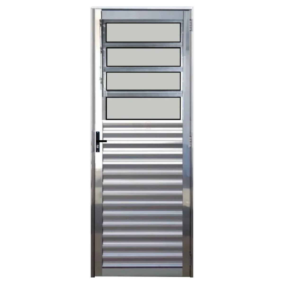 Porta Basculante 210x80 Esquerda Brilhante