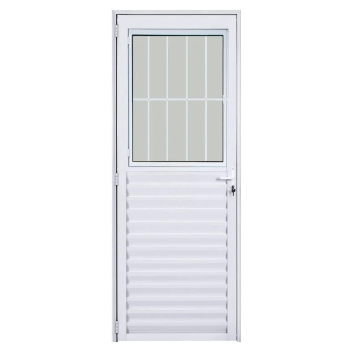 Porta Social 210x80 Direita Branca