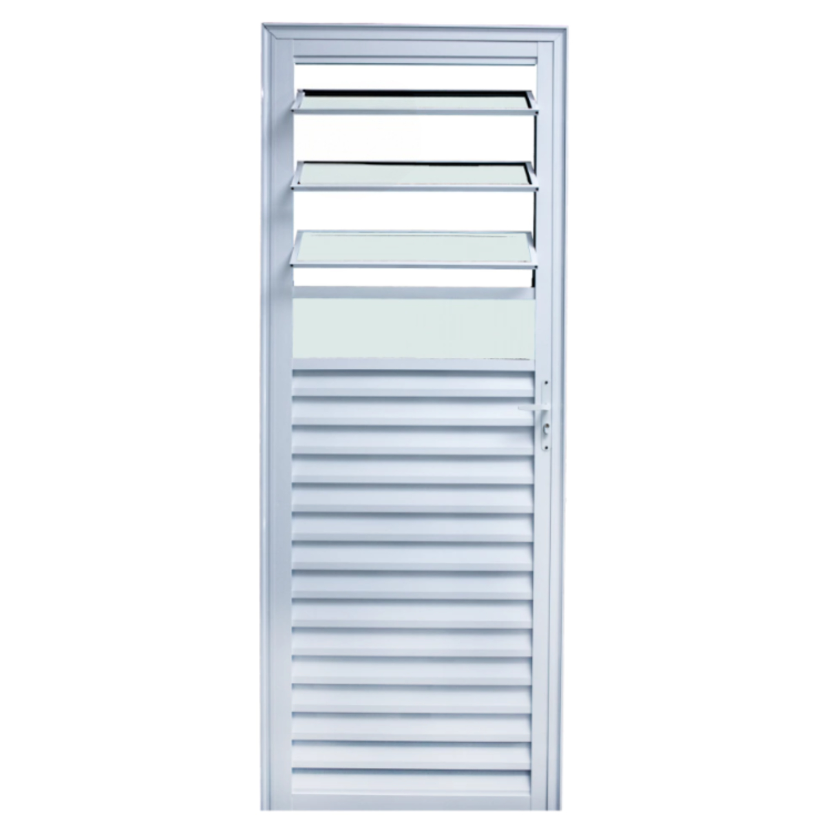 Porta Basculante 210x90 Direita Branca