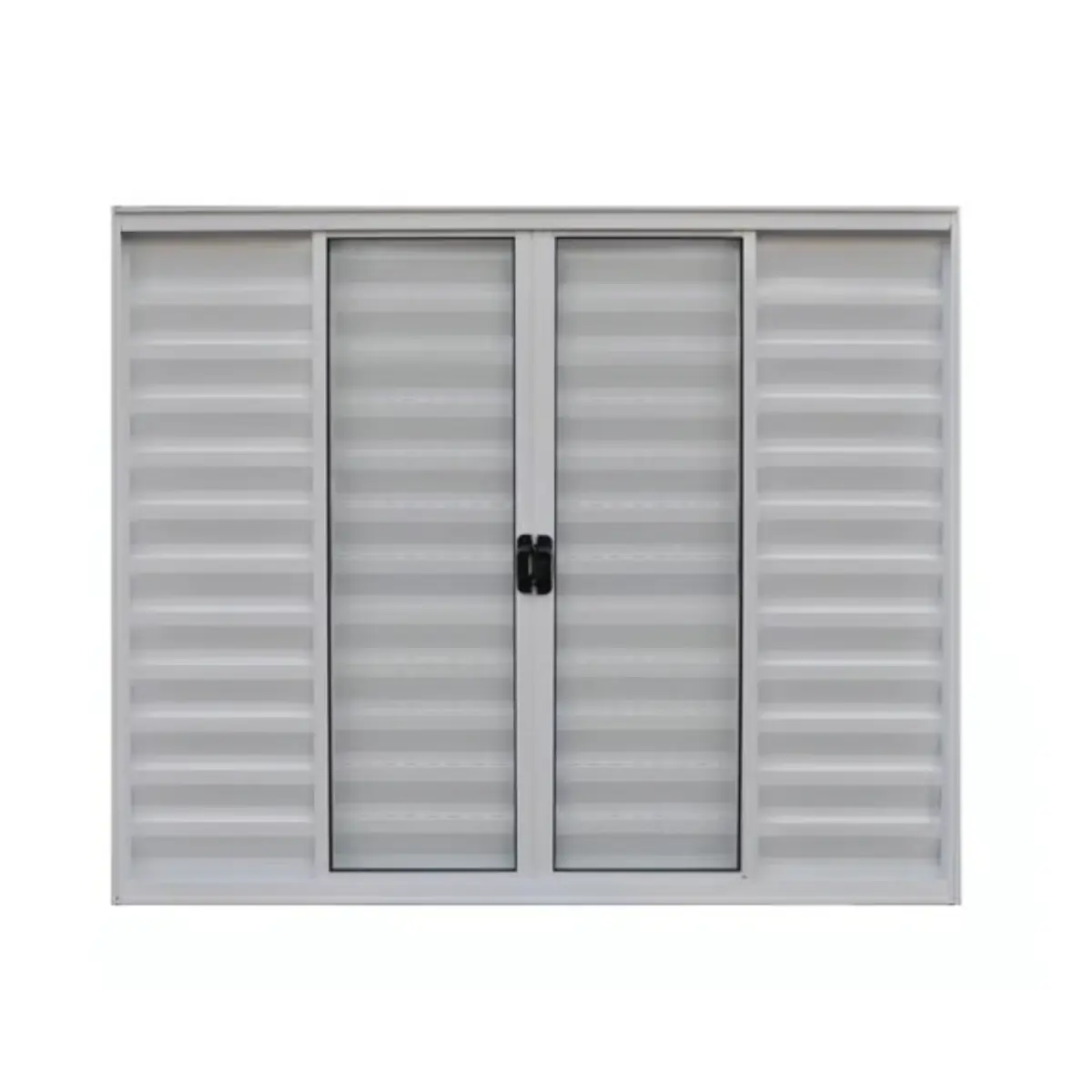 Veneziana 6 Folhas 100x150 S/ Grade Branca