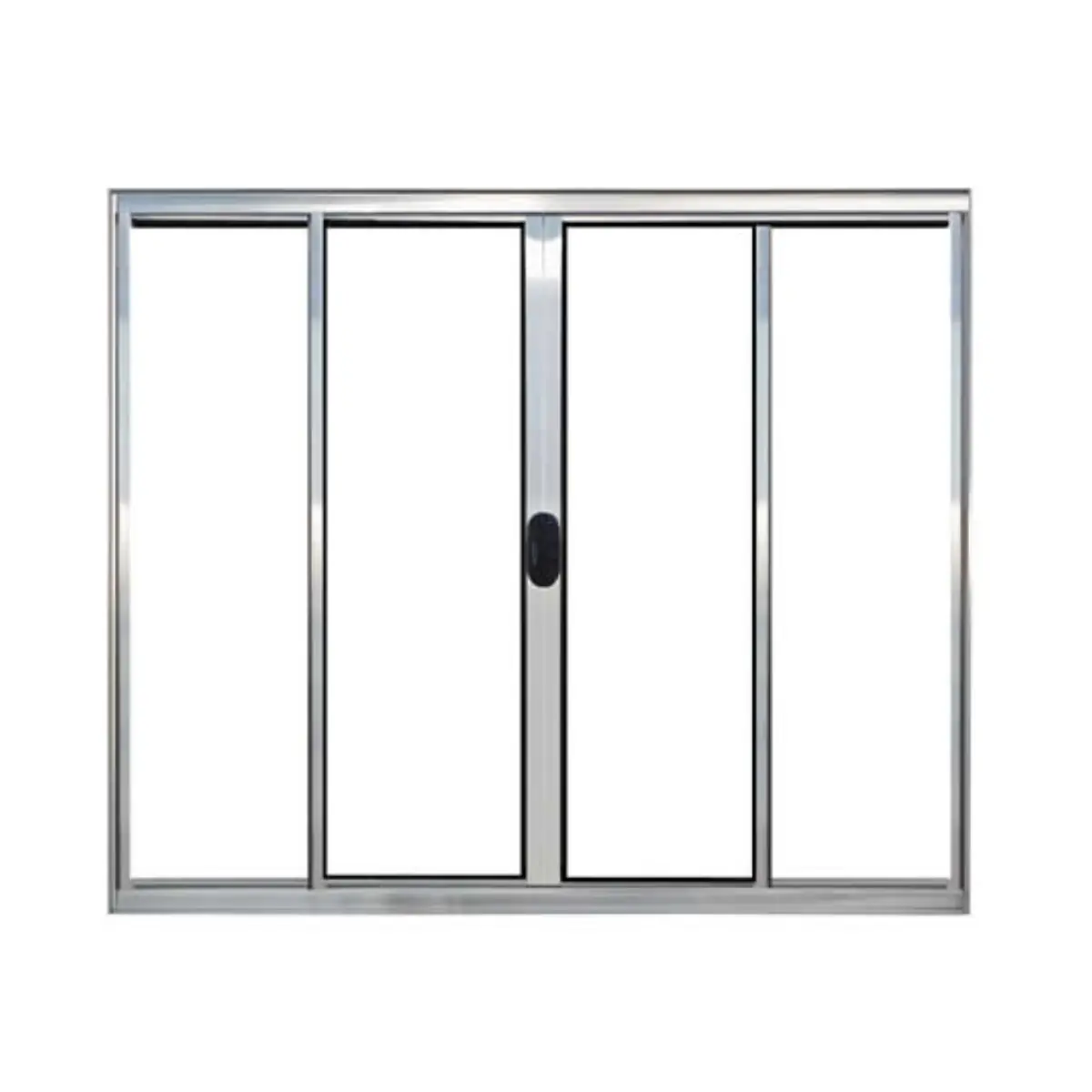 Vitro 4 Folhas 120x200 S/ Grade Brilhante