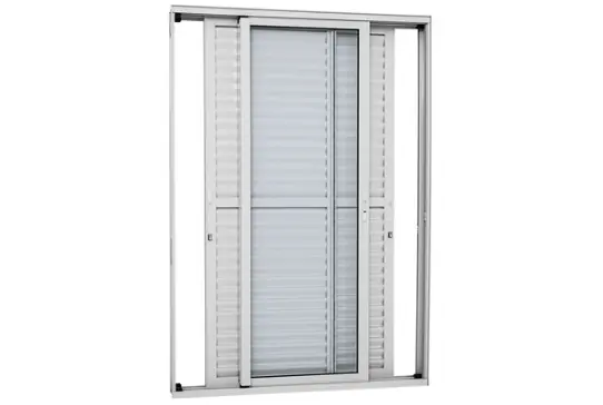 Porta Balcão 3 Folhas Moveis 2,10x1,60 Branca L.25