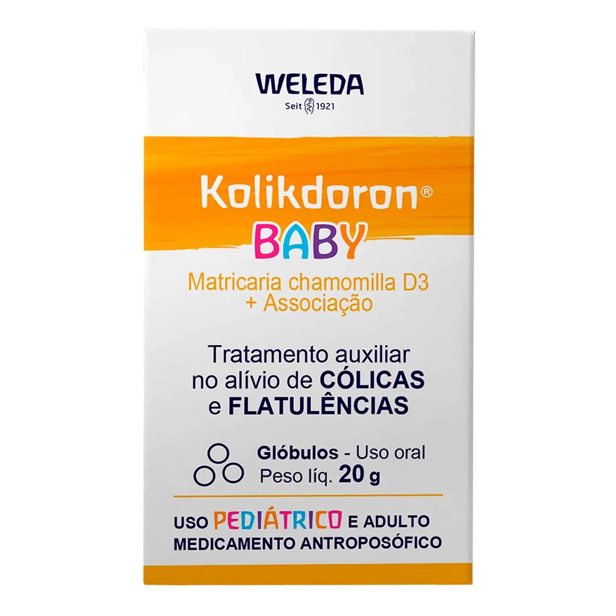 Kolikdoron Baby Caixa 20g Glóbulos