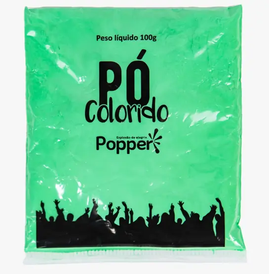 Po Colorido Roxo 100g Ref.c Lgpp Festa Show