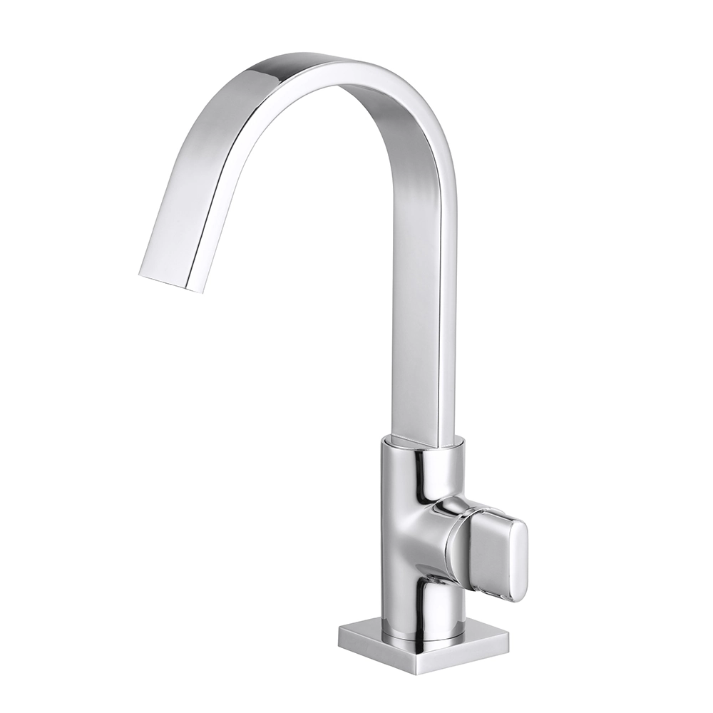 Torneira Lavatório/banheiro Bica Móvel Slim Quadrada Metal