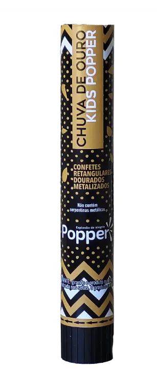 Lanca Confetes Dourado Metalizado Ref.8130 Gd
