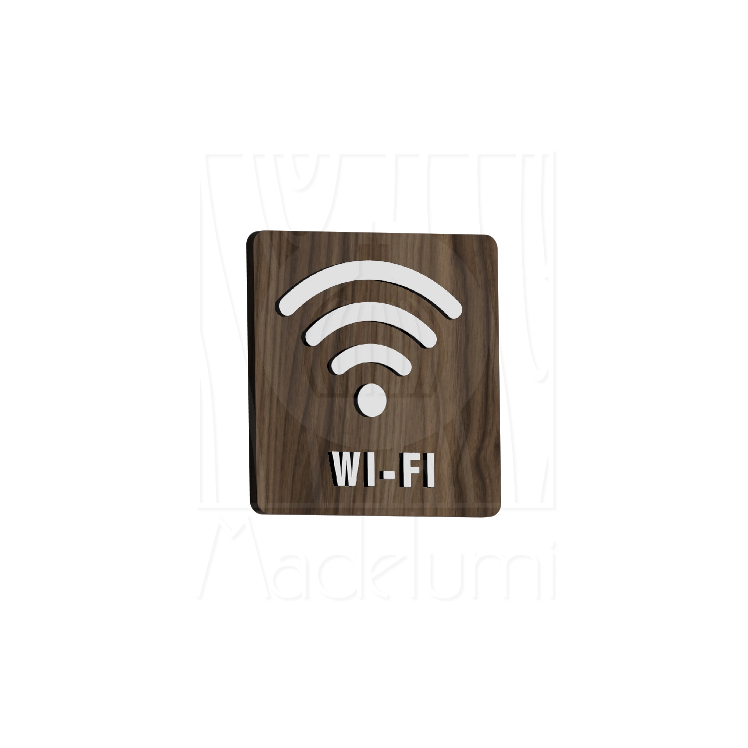 Placa Sinalização Wifi Grátis Aviso Indicativo Parede Porta