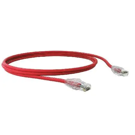 Cabo De Rede Rj45 Cat.6 1,5m Vermelho Furukawa Cx 1 Un