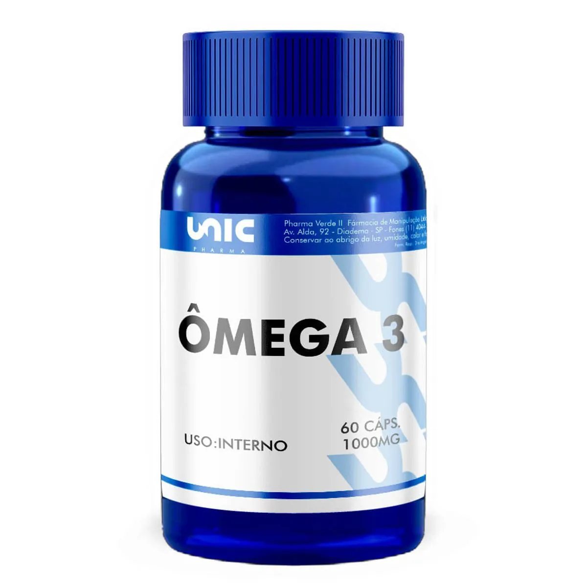 Óleo de Peixe 1000mg (Ômega 3) 60 Cápsulas