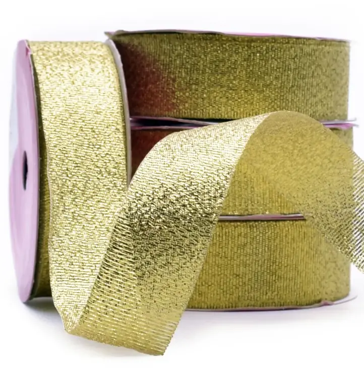 Fita Met Estruturada Ouro 22mm 10m Cinderela