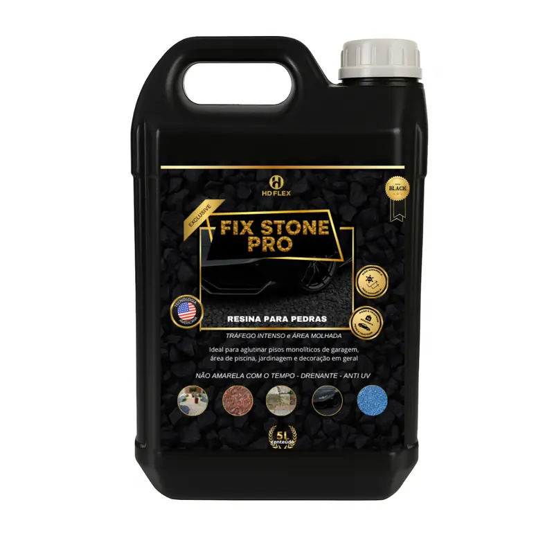 Fix Stone Pro 5 L Hd Flex – Adesivo Profissional Para Pedras E Sancas