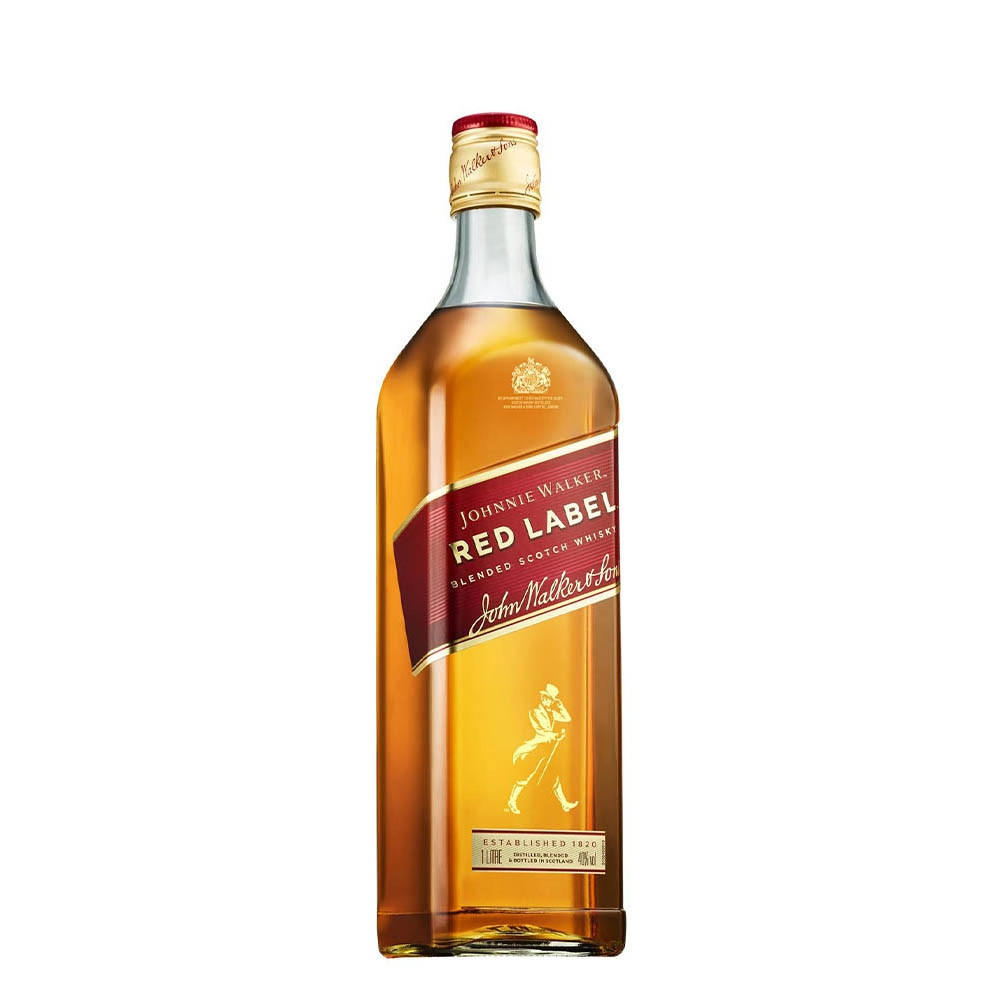 Whisky Johnnie Walker 1l Red Label C/copo