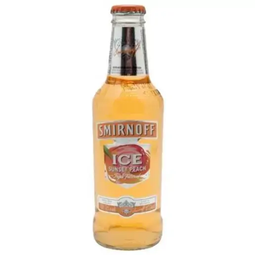 Vodka Smirnoff Ice Sunset Peach Long Neck