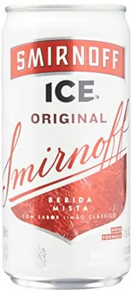 Bebida Mista Alcoólica Limão Clássico Smirnoff Ice Lata 269ml
