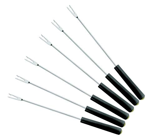 Jg Fondue 6 Garfos 23cm Dynasty Cabo Plastico