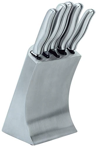 Cepo Inox Dynasty C/5 Facas Cabo Sand