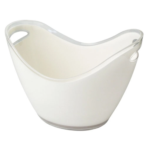 Balde Gelo Dynasty 35x26.5x26cm Acrilico Branco